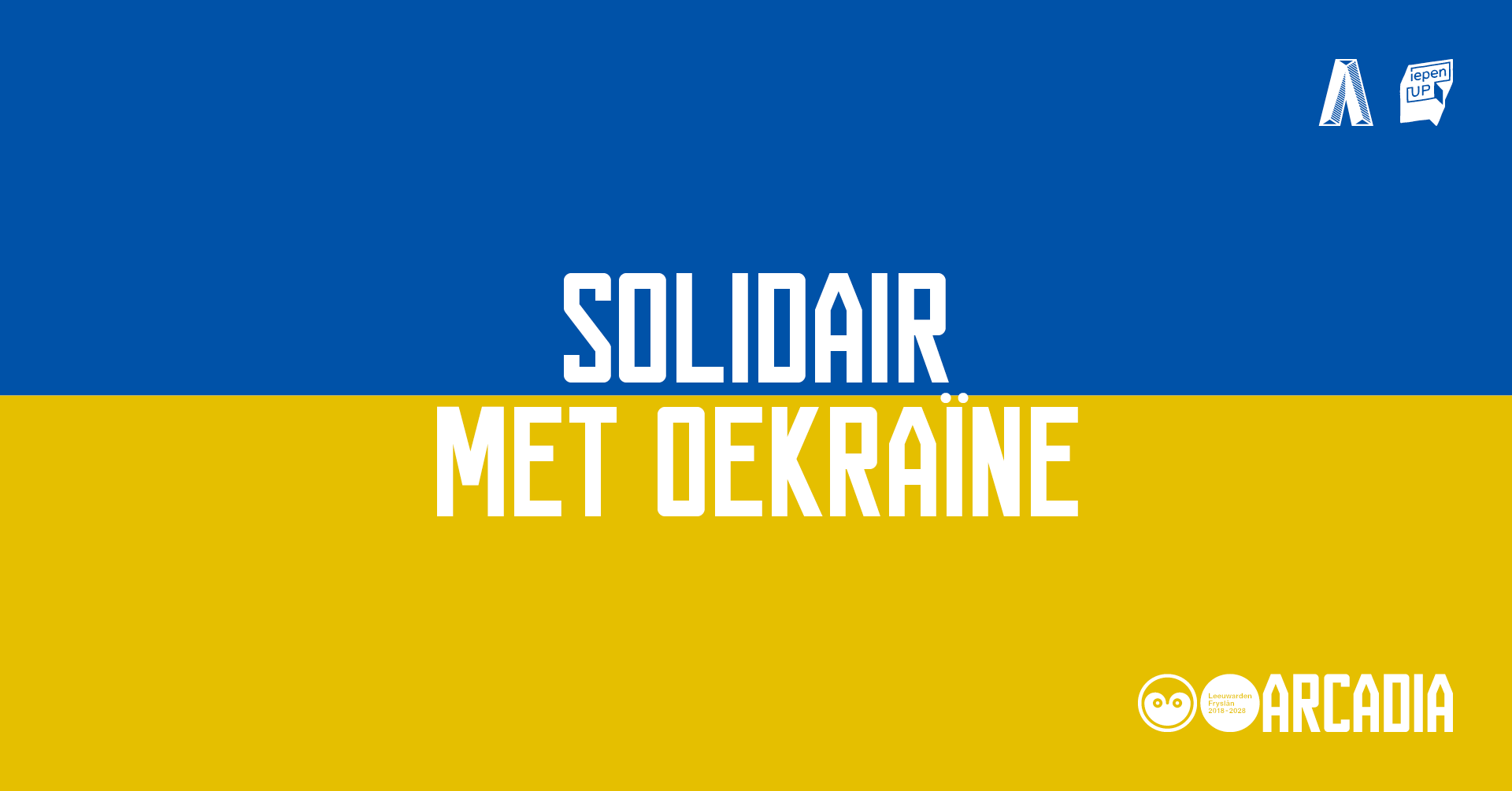 Nu woensdag: IepenUP over Oekraïne